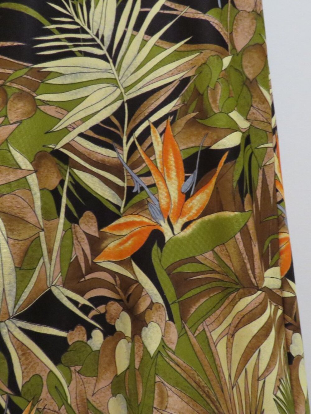 VINTAGE WALTAH CLARKE'S HAWAII Hawaiian Muumuu Floral Maxi Dress Retro Tropical - Picture 6 of 14